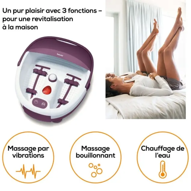 Beurer FB 21 Bain de pieds, avec réflexologie