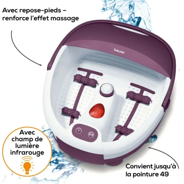 Beurer FB 21 Bain de pieds, avec réflexologie