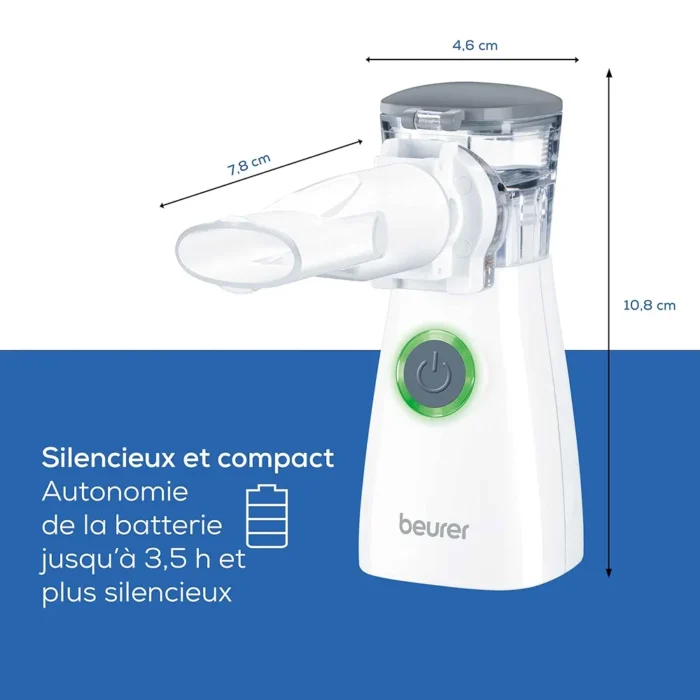 Beurer IH 57 –  aérosol Inhalateur portable à membrane oscillante