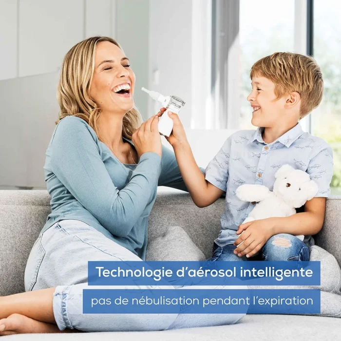 Beurer IH 57 –  aérosol Inhalateur portable à membrane oscillante