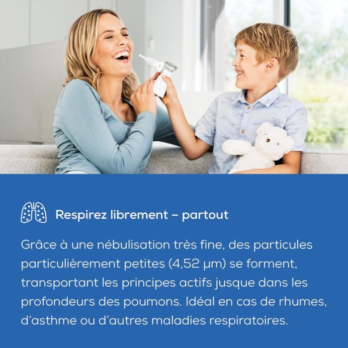 Beurer IH 57 –  aérosol Inhalateur portable à membrane oscillante