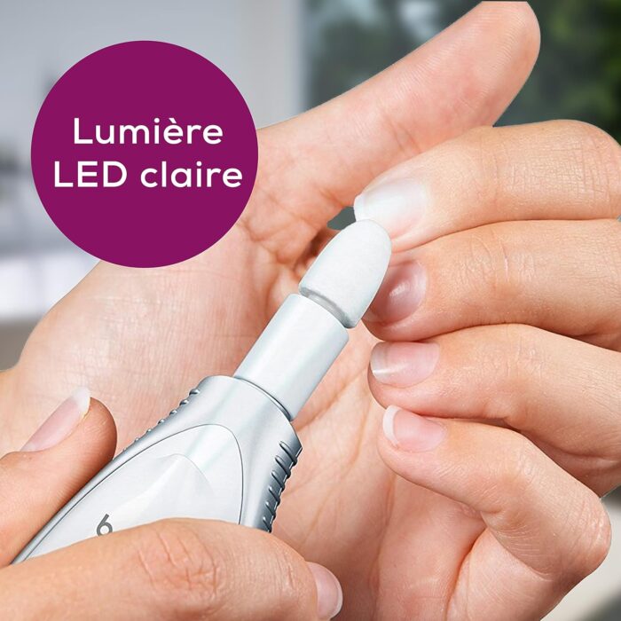 Beurer MP 41 –  Ponceuse pour ongles électrique, pour manucure/pédicure professionnelle