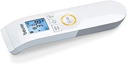 Beurer FT 95 Thermomètre sans contact, Bluetooth et application dédiée