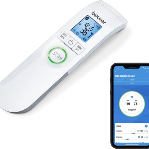 61ZybL0nUHL._AC_SL1500_ Beurer FT 95 Thermomètre sans contact, Bluetooth et application dédiée