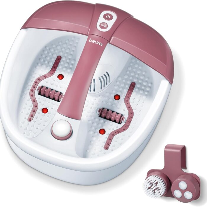Beurer FB 35 – Bain de pieds relaxant de pédicure et lumière infrarouge Massage Vibrant
