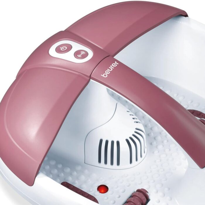 Beurer FB 35 – Bain de pieds relaxant de pédicure et lumière infrarouge Massage Vibrant