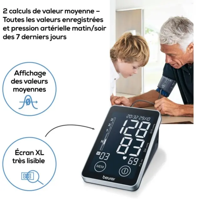 Tensiomètre intelligent au bras Beurer BM 58