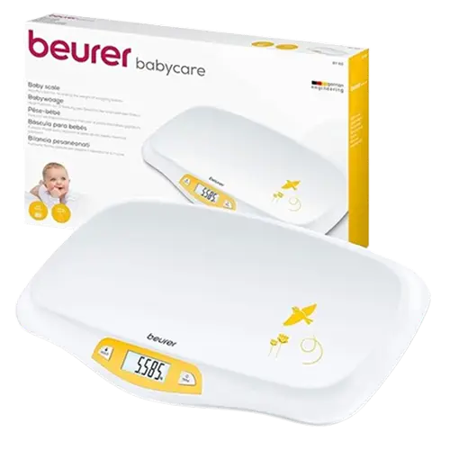 by80 Beurer BY 80 – Pèse-bébé électronique avec surface incurvée